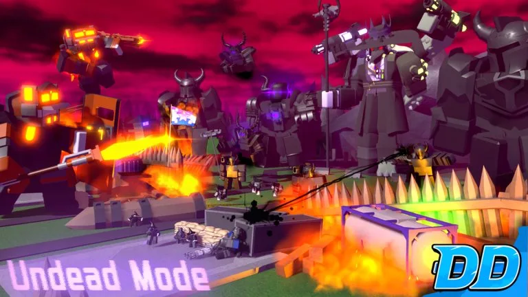 Official Dummy Defense image from the Roblox game page